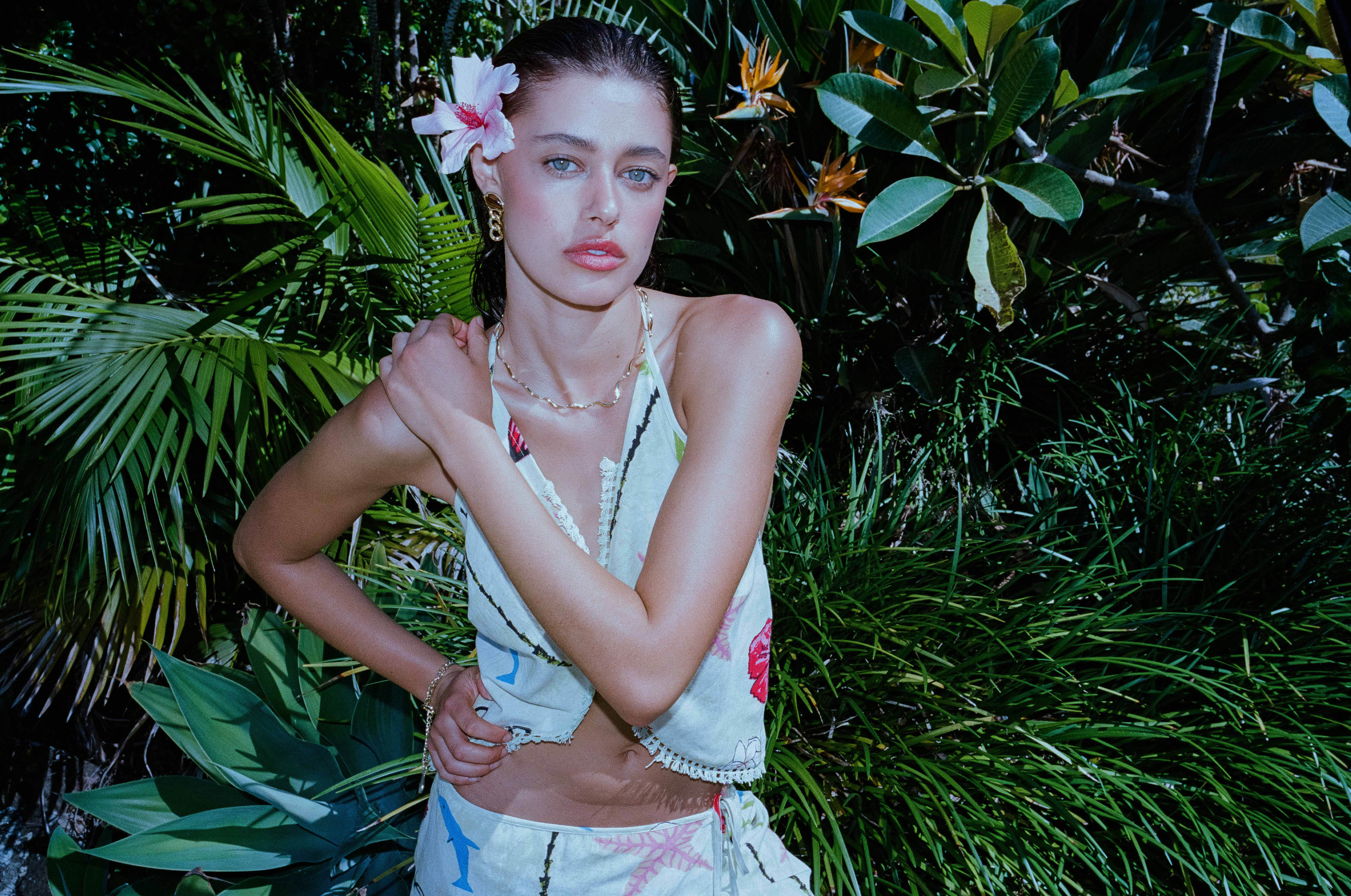 LOTTIE HALL X BILLABONG WOVEN TANK