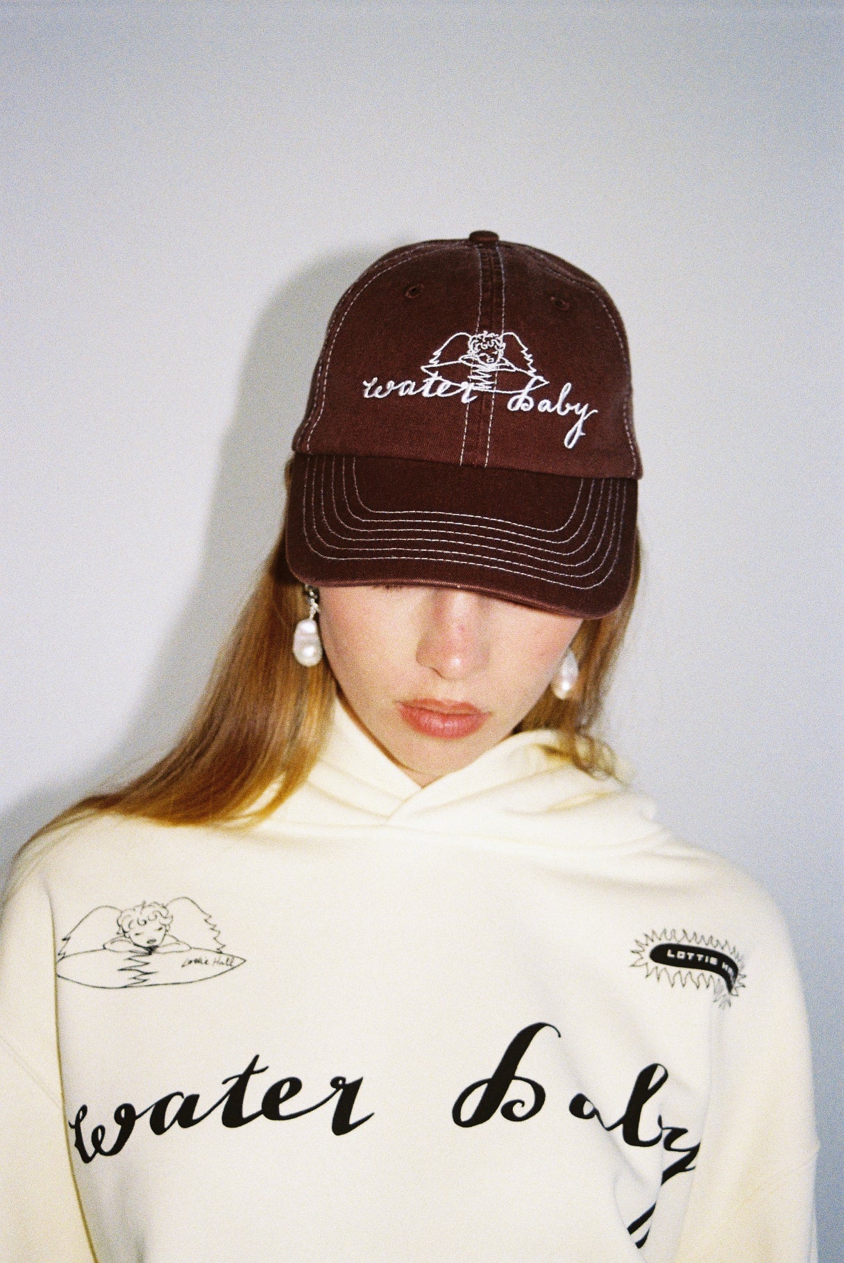 WATER BABY CAP - Chocolate