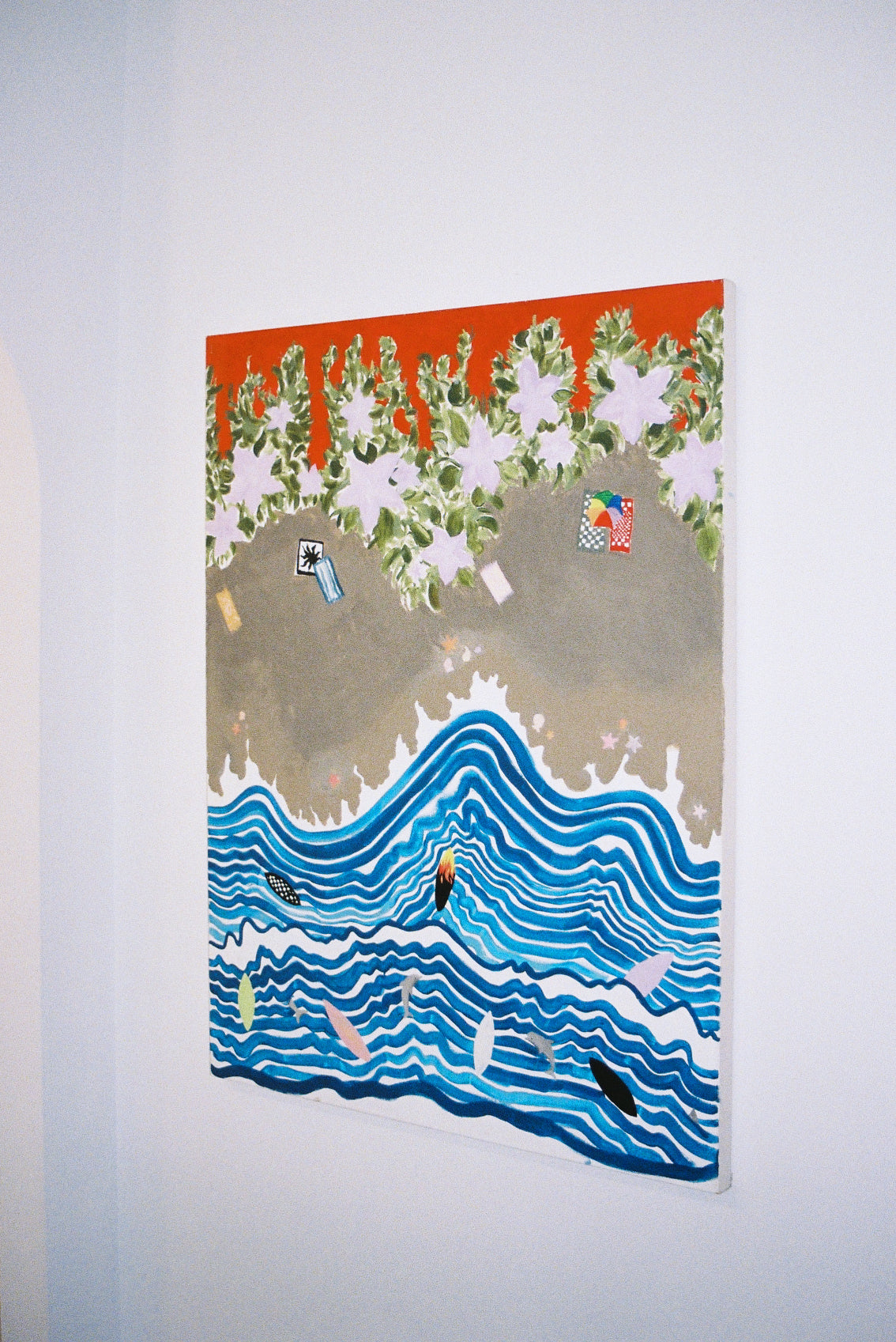 LOTTIE HALL ORIGINAL ART - BLACK SAND