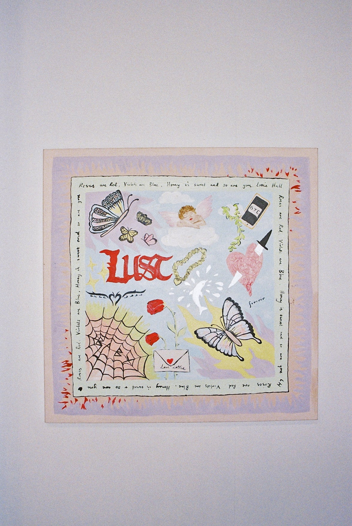 LOTTIE HALL ORIGINAL ART - LUST