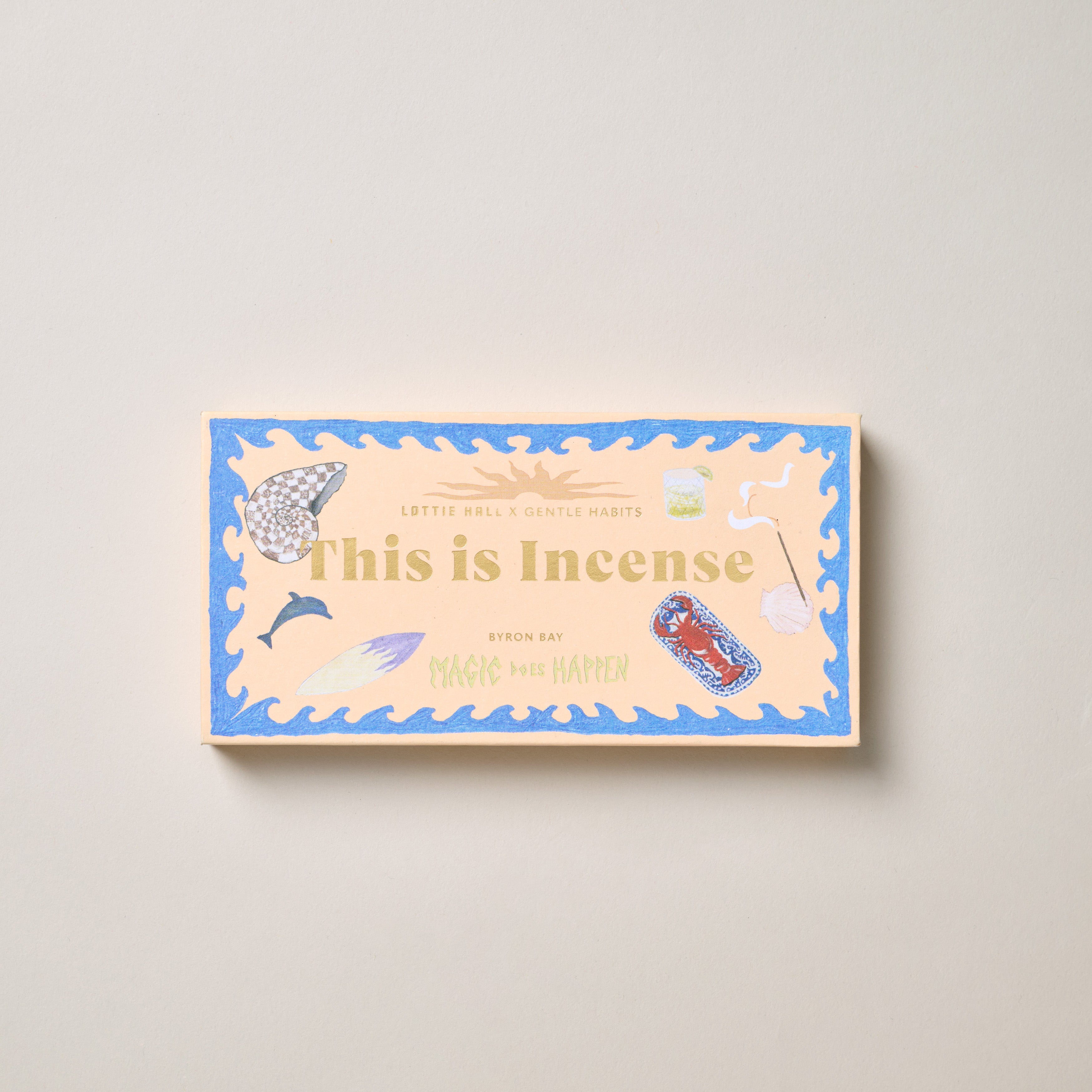 LOTTIE HALL X GENTLE HABITS Incense - Byron Bay