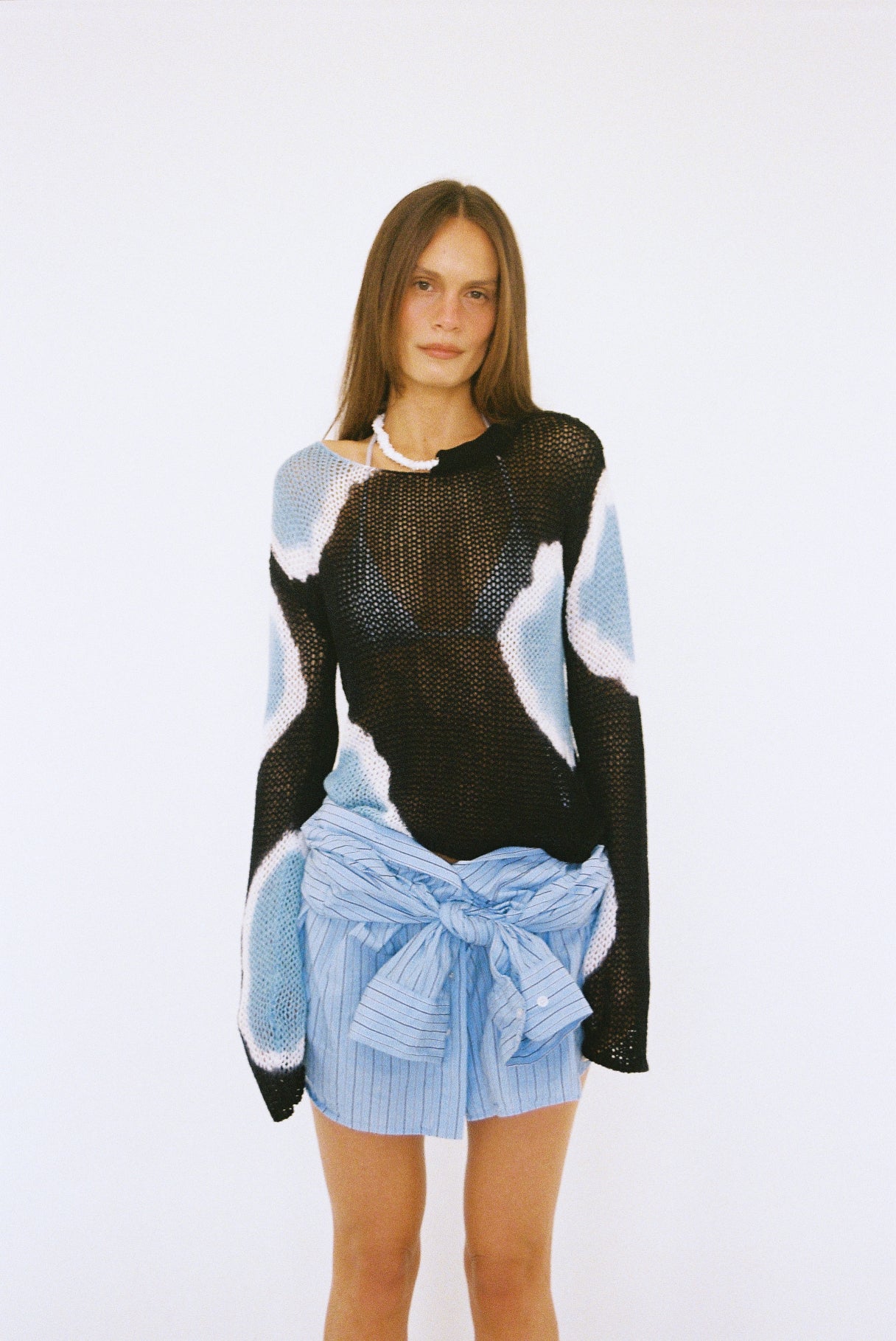 RIPPLE KNIT - Black Crush