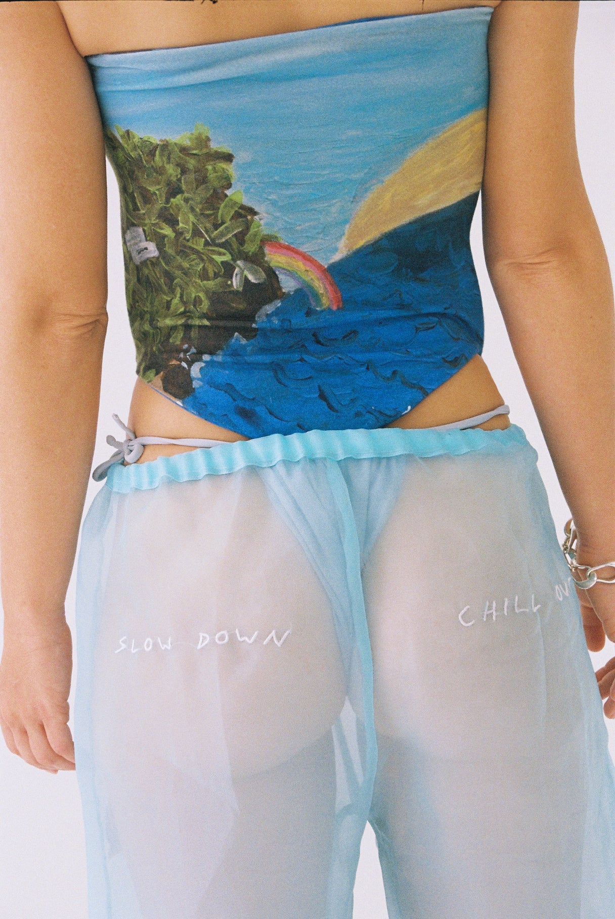 TATTOO SHEER Pants
