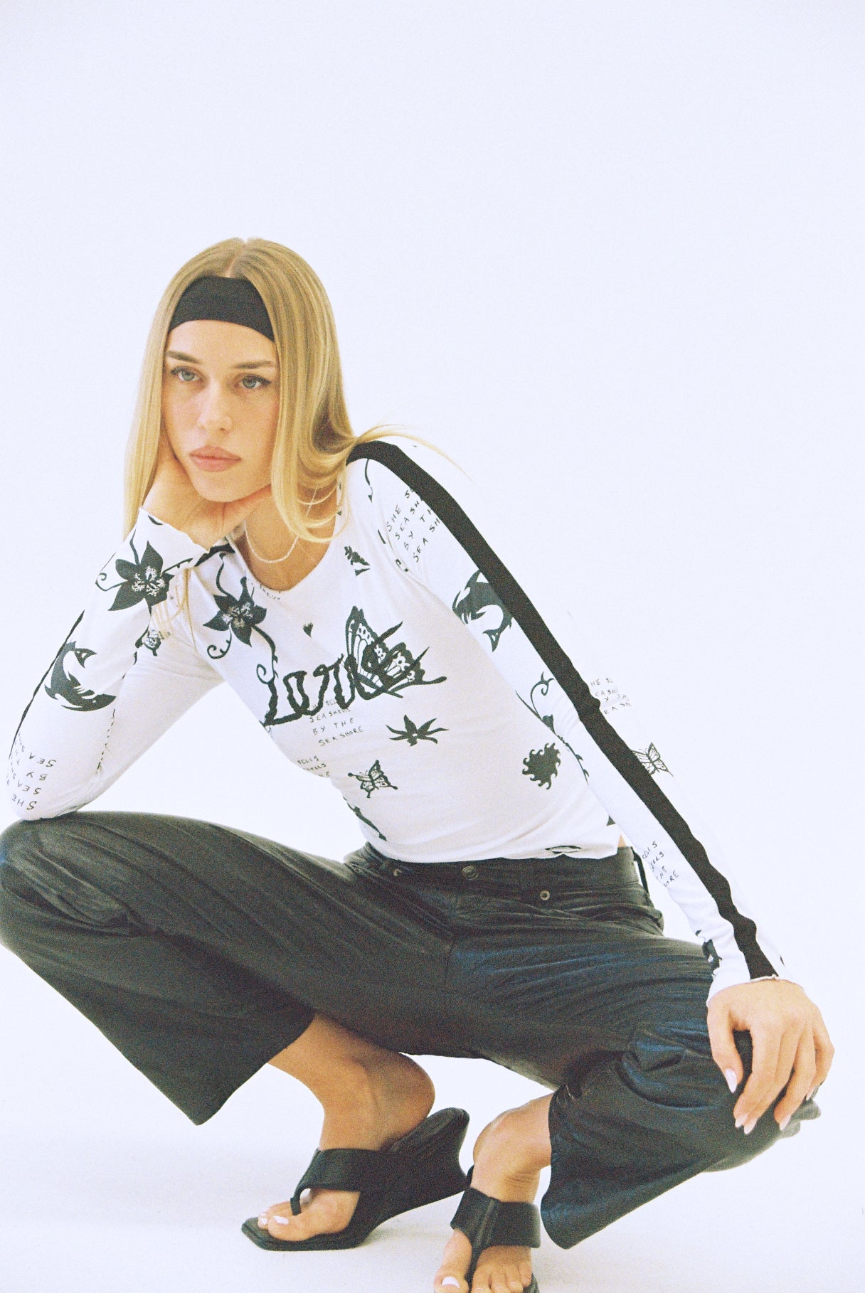 TATTOO TOP - White