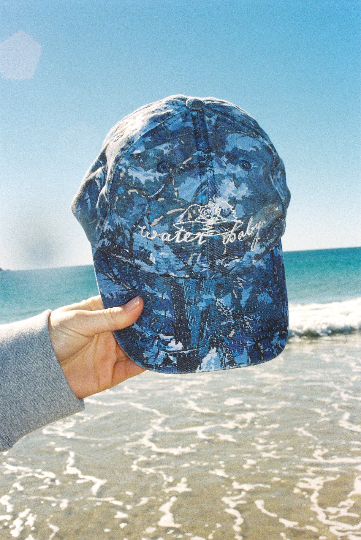 WATER BABY CAP - Blue Camo