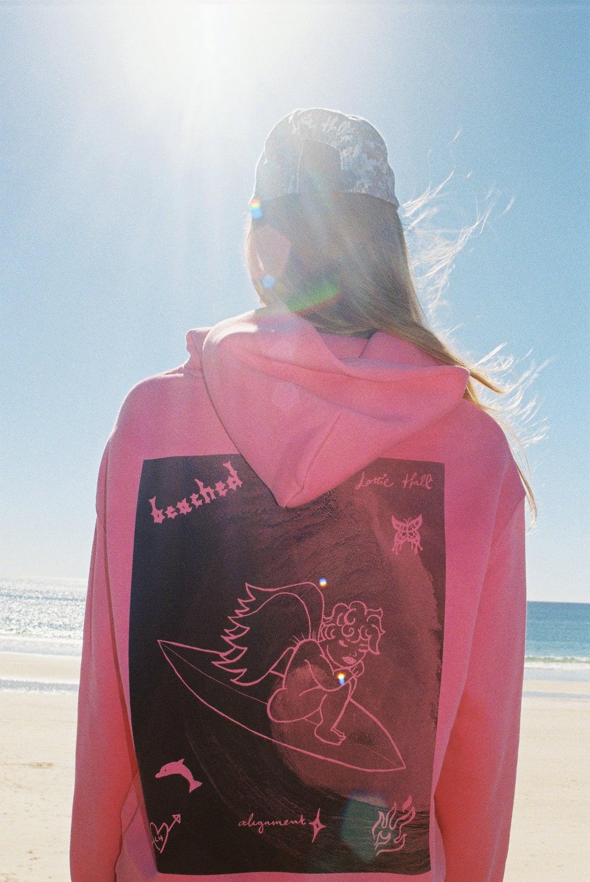 WATER BABY Hoodie - Pink
